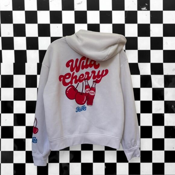 Pepsi Cola x Wild Cherry hoodie Zip up Hoodie Large - Picture 1 of 3